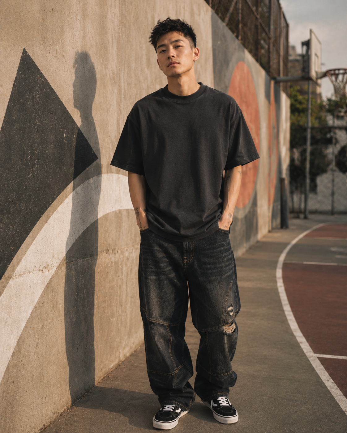 Printstar 00113-BCV｜全棉圓領落肩T恤